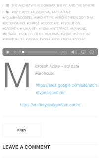 962_Data - The Archetype Algorithm